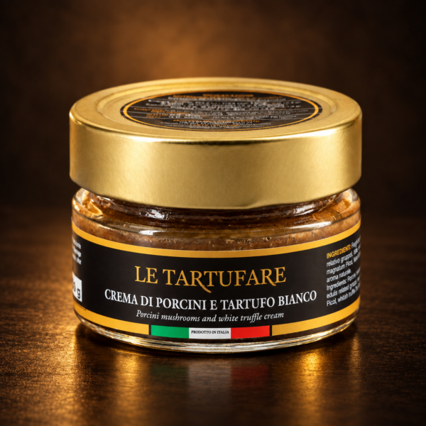 Crema di Tartufi Bianchi e Porcini